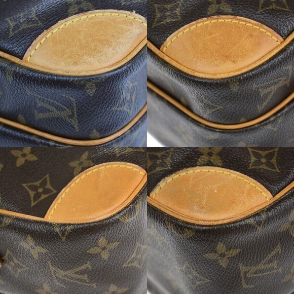 LOUIS VUITTON Nile Crossbody Shoulder Bag Monogram Leather Brown M45244 35EB725 - Picture 7 of 16